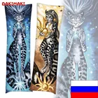 Дакимакура фурри Снежный леопард Фурри арт. D0680