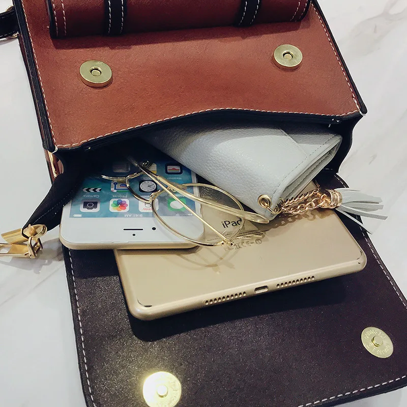 Женский Стеганый рюкзак 2020 новый стиль ПУ мини универсальная женская сумка через