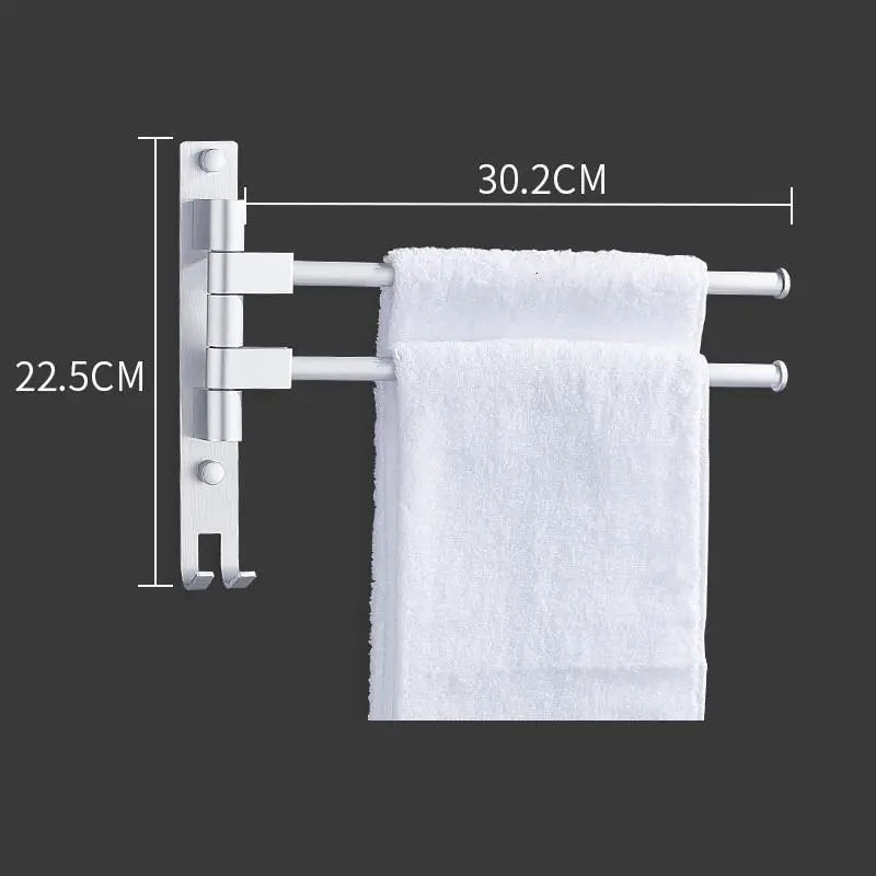 Estante Prateleira Parede Etagere Lazienka Estanteria Rotatable Salle De Bain Wall Shower Accessories Towel Rack Bathroom Shelf