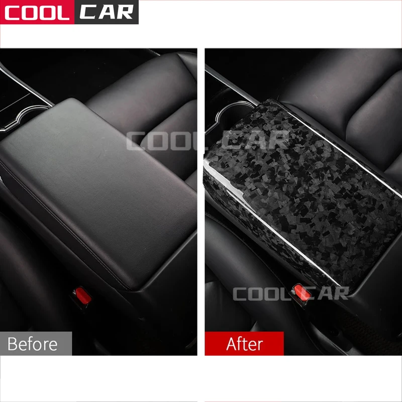 Запчасти для Tesla Model 3/автозапчасти 3 из настоящего кованого углеродного волокна