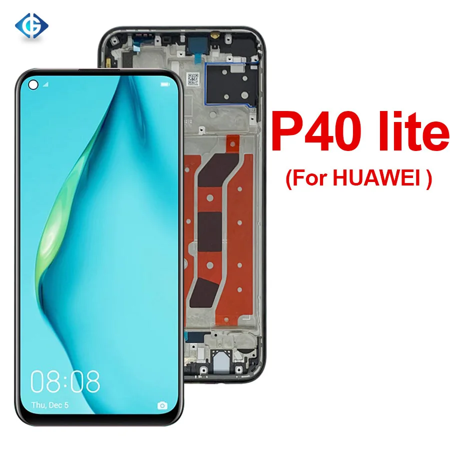 ЖК-дисплей для HUAWEI P40 Lite с сенсорным экраном и рамкой | Мобильные телефоны