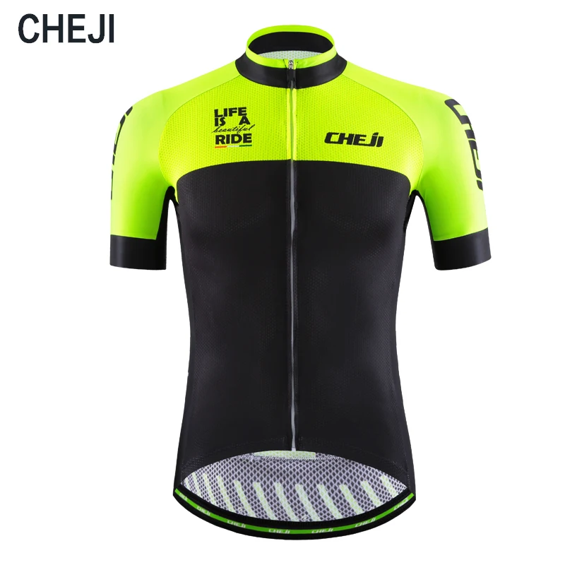 Cheji мужской дышащий и быстросохнущий комплект для велоспорта|ropa de ciclismo|cycling jersey