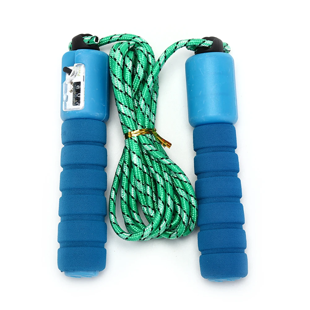 3 метра регулируемые Кроссфит упражнения быстрая скорость Подсчета Скакалка