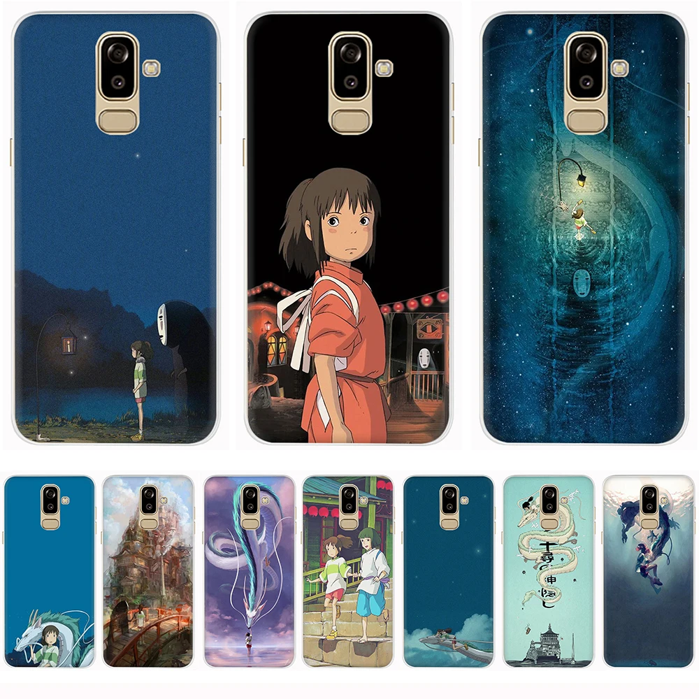 МИЛЫЙ Тоторо Унесенные призраками Ghibli Миядзаки аниме прозрачный чехол из ТПУ для