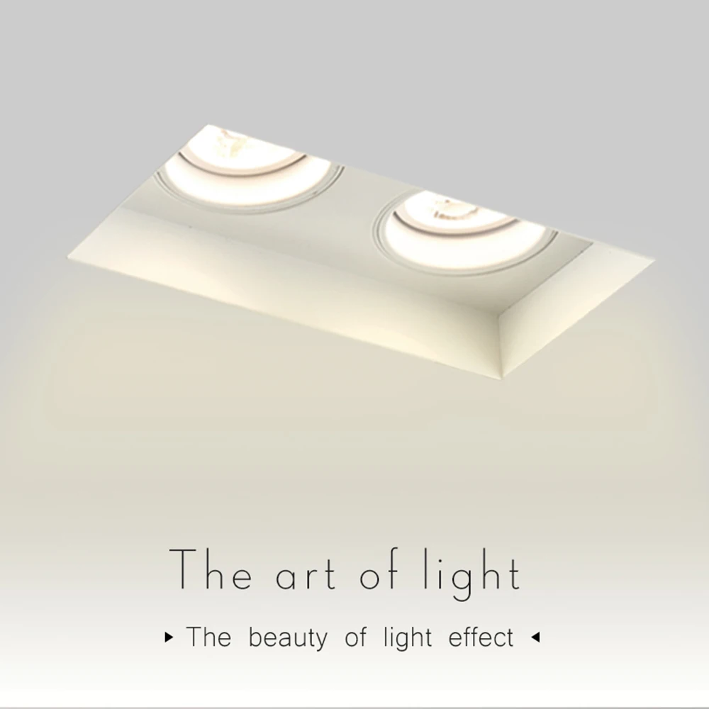 Светодиодные точечные светильники COOJUN светодиодная лампа алюминиевый белый