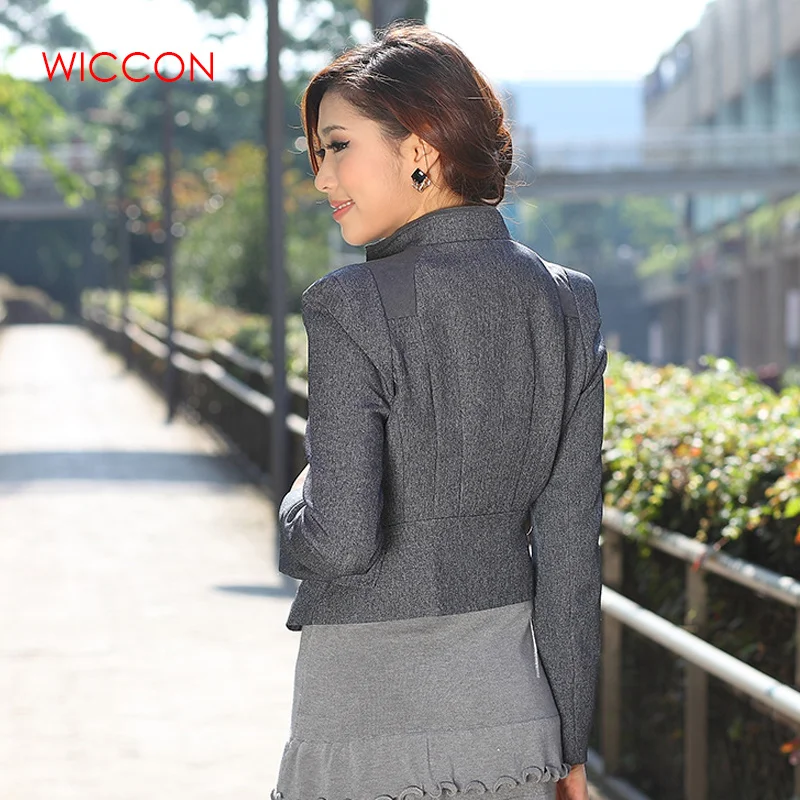 Новинка 2020 женские винтажные двубортные костюмы тонкие пальто в стиле ретро