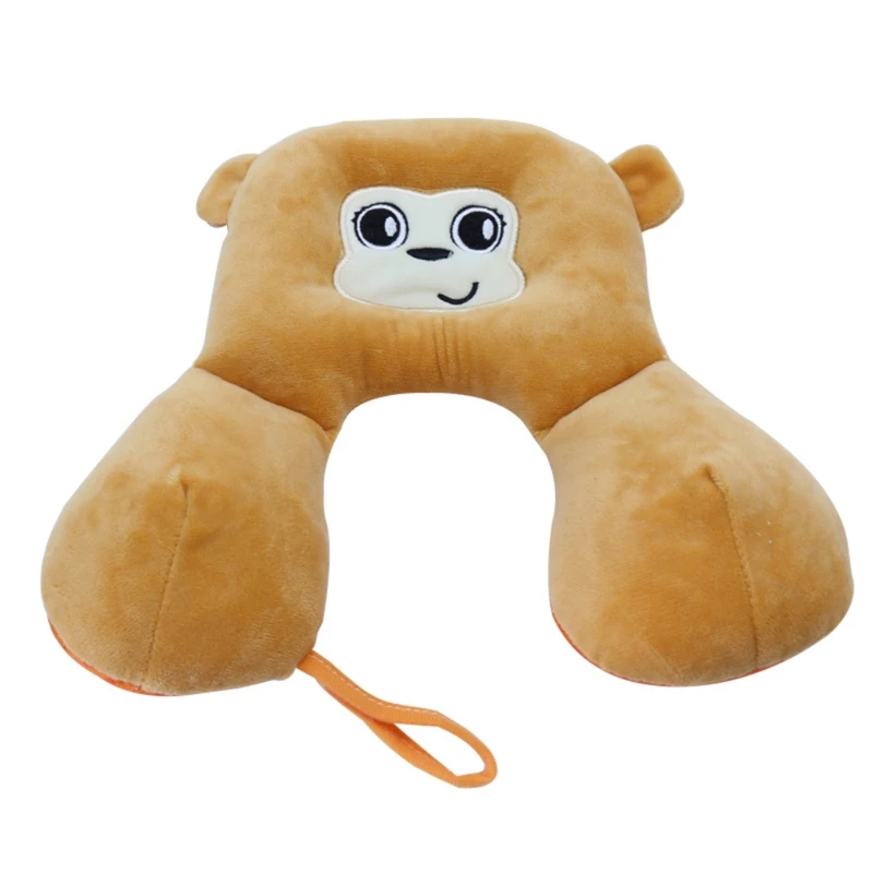 

Neck Protection Pillow Cushion Soft U-Shaped Plush Sleep Cute Cartoon Lovely Travel Pillows For Children