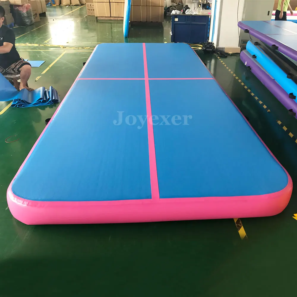 Купить Заводская прямая гимнастическая воздушная дорожка, надувные гимнастические коврики 6x2x0,2 м для продажи
