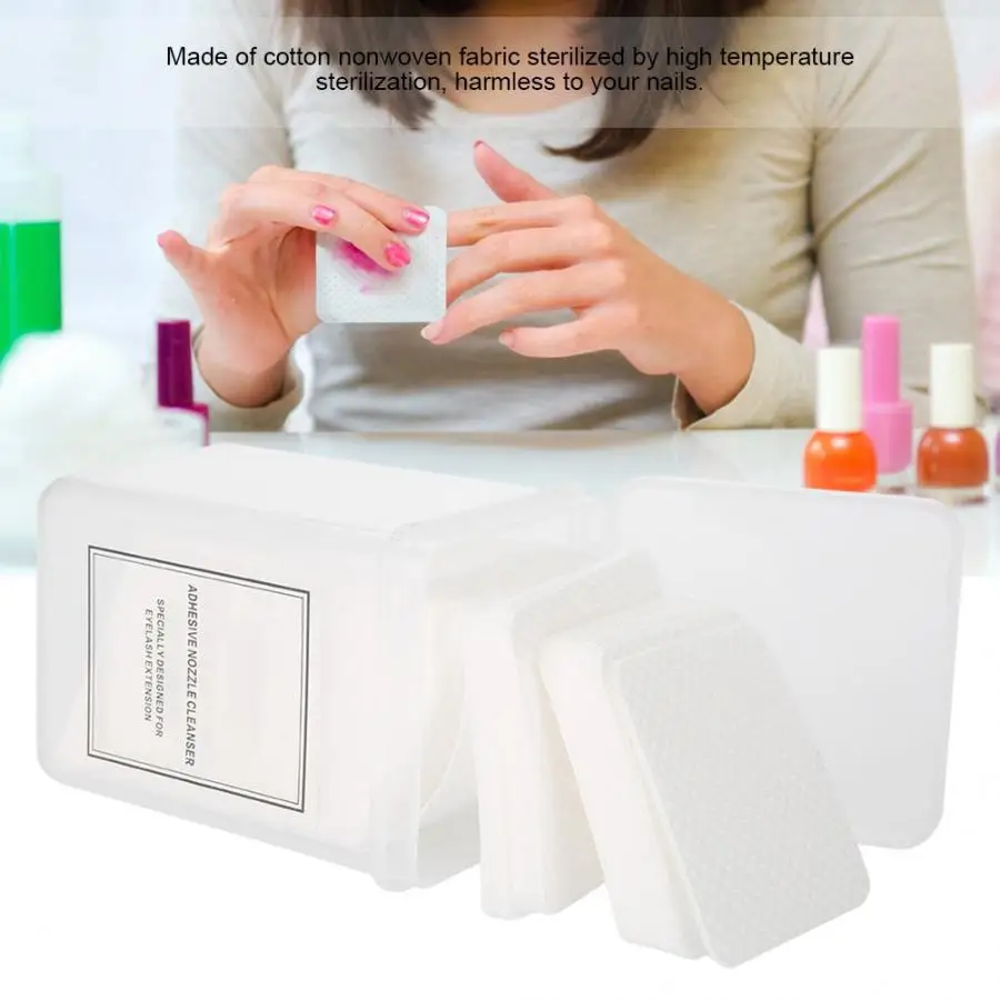 200 шт./компл. средство для снятия гель лаков ногтей салфетки очистки Безворсовая