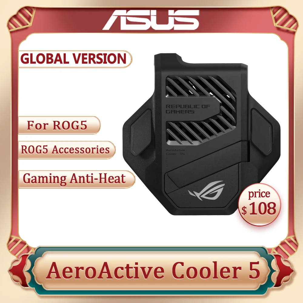 

Новый оригинальный охлаждающий вентилятор для ASUS ROG Phone 5, держатель вентилятора, игровой адаптер для защиты от нагрева, ROG5
