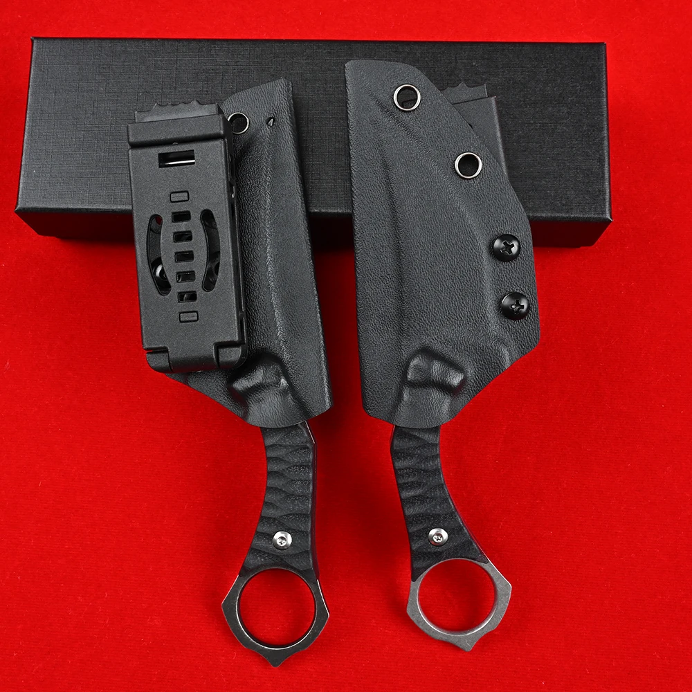 Нож-керамбит Cs Go с фиксированным лезвием D2 карманные уличные ножи охотничий