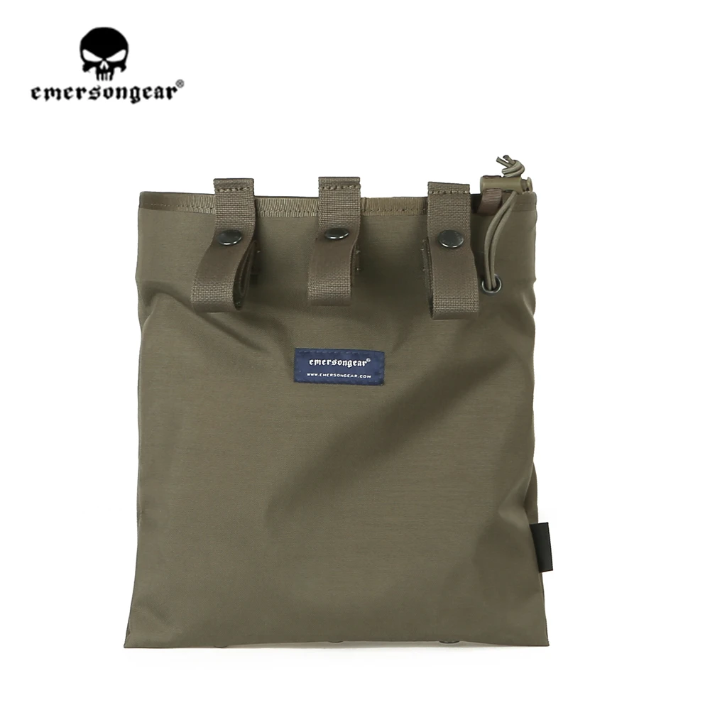 Emersongear Emerson Тактический Рециркулирующий подсумок Molle Dump нейлоновый подсумок охотничий мешок Ranger зеленый цвет 500D Cordura
