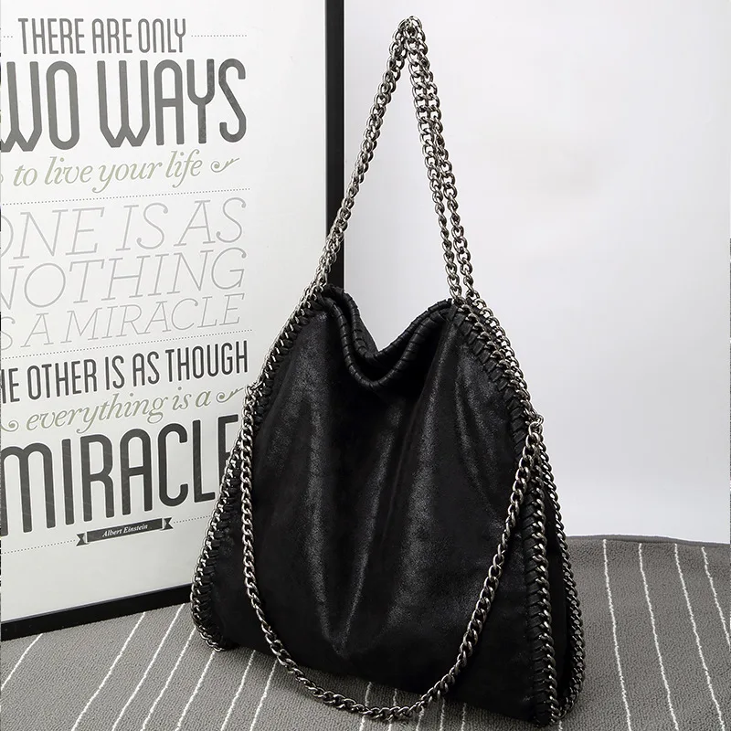 

2021 New design chain women's bag foldable women's shoulder bag