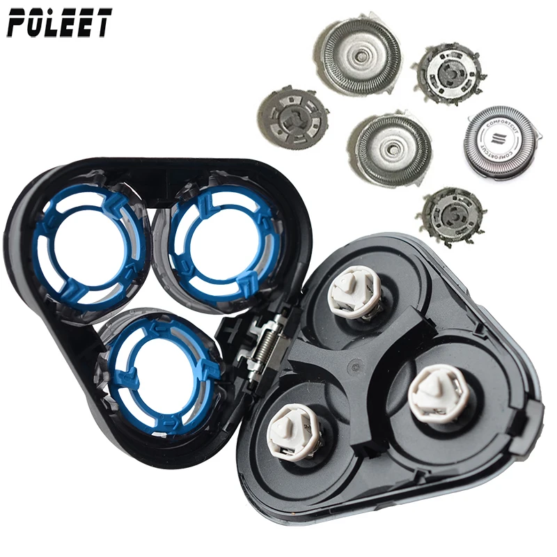 Poleet электрическая Сменная головка для бритвы Кармен + рамка держателя S5000 Philips