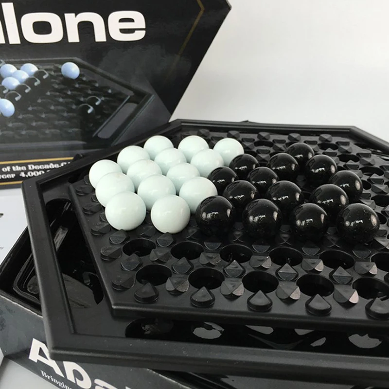 

Abalone Table Games Portable Chess Set Family Board Game for Children Kids