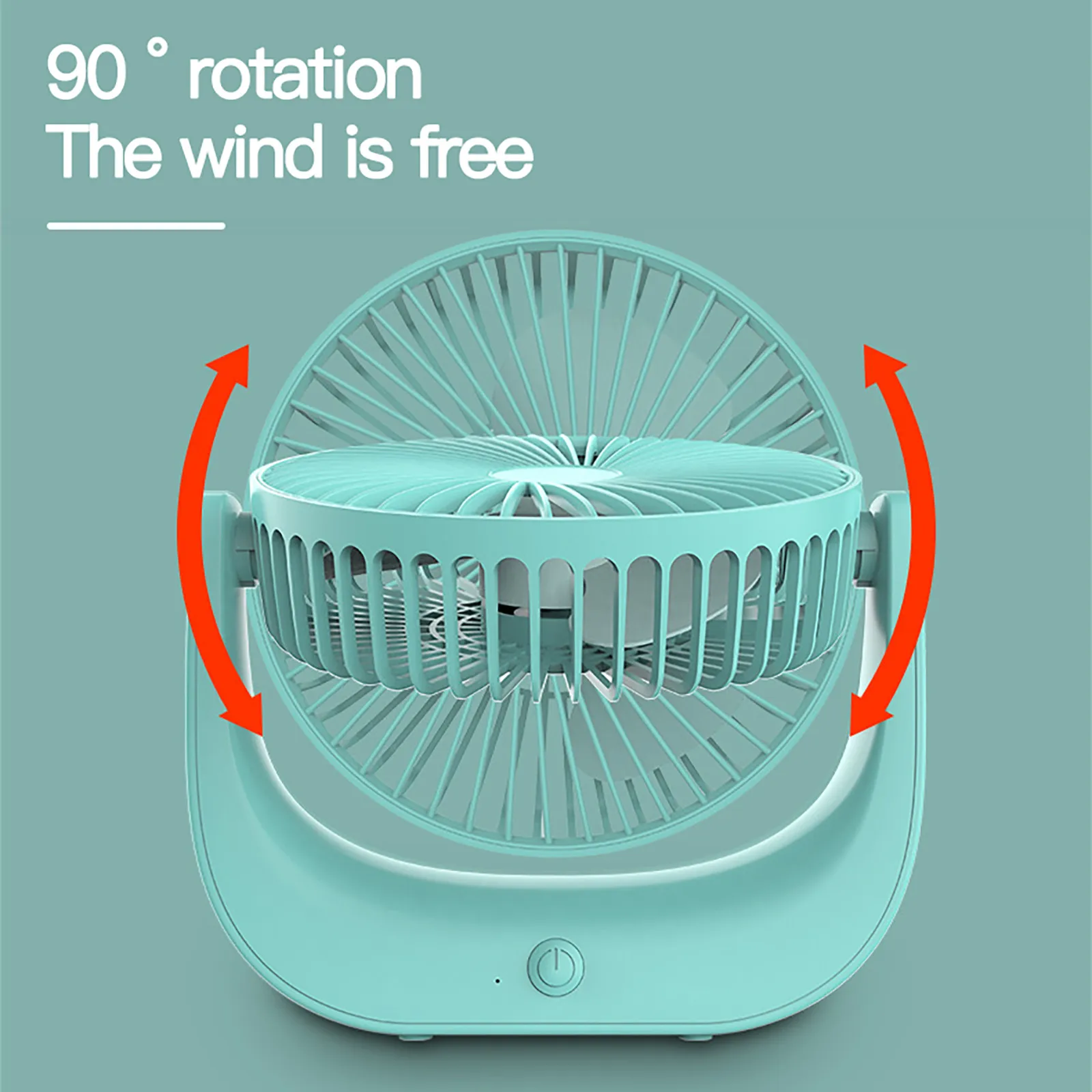 

Portable Mini Fan 3 Speed Adjustable Fans USB Rechargeable Desk Outside Travel Home Office Quiet Collapsible Desk Fans