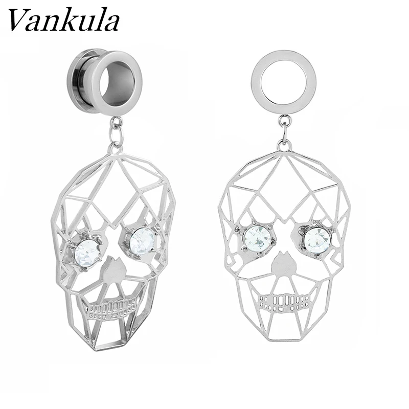 Ювелирные изделия Vankula для пирсинга тела ушные отверстия туннели из нержавеющей