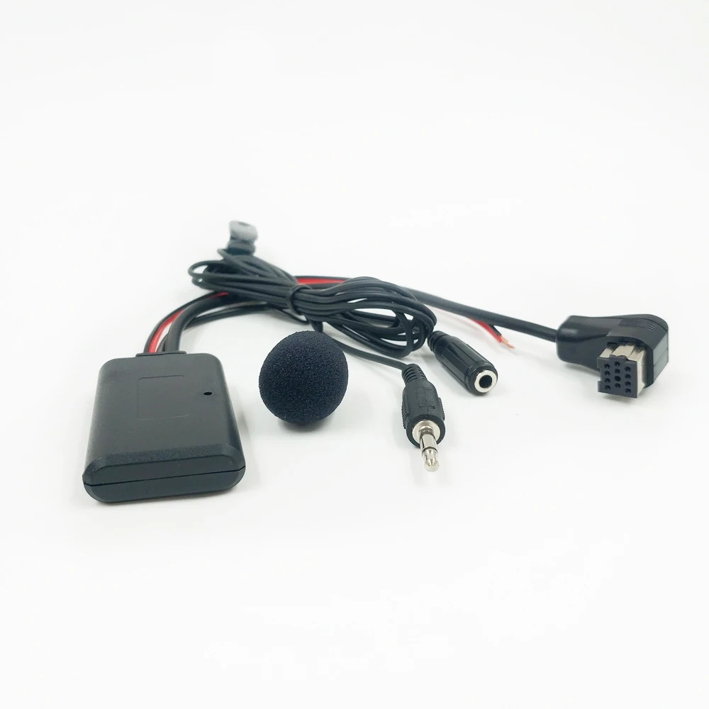 Biurlink 300 см автомобильный Bluetooth аудио AUX кабель микрофон гарнитура адаптер для Pioneer