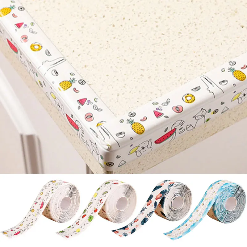 

Sink Kitchen Waterproof Transparent Tape Nano Mildew Strong Self-Adhesive Pool Water Seal Bathroom Gap Strip Silicone Stickers