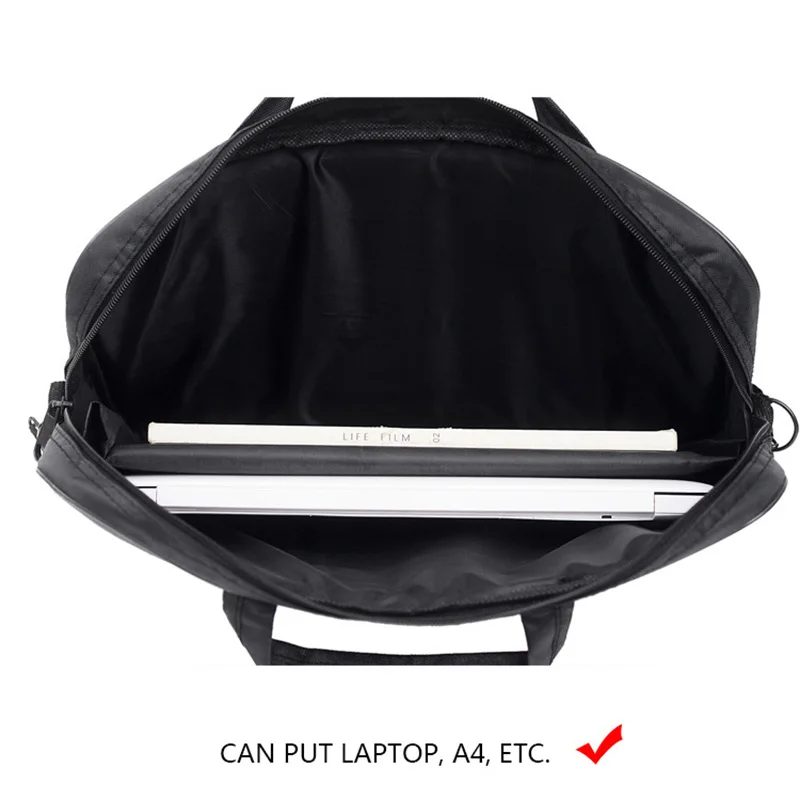 

2021 New Men Briefcase Bag 17 inch 15inch Laptop Messenger Bag Unisex Business Office Bag high quality