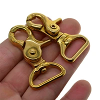 fine brass swivel trigger snap japanese daisy lobster claw clasp 20mm 22 mm 0 8inch d ring leather craft diy jean wallet