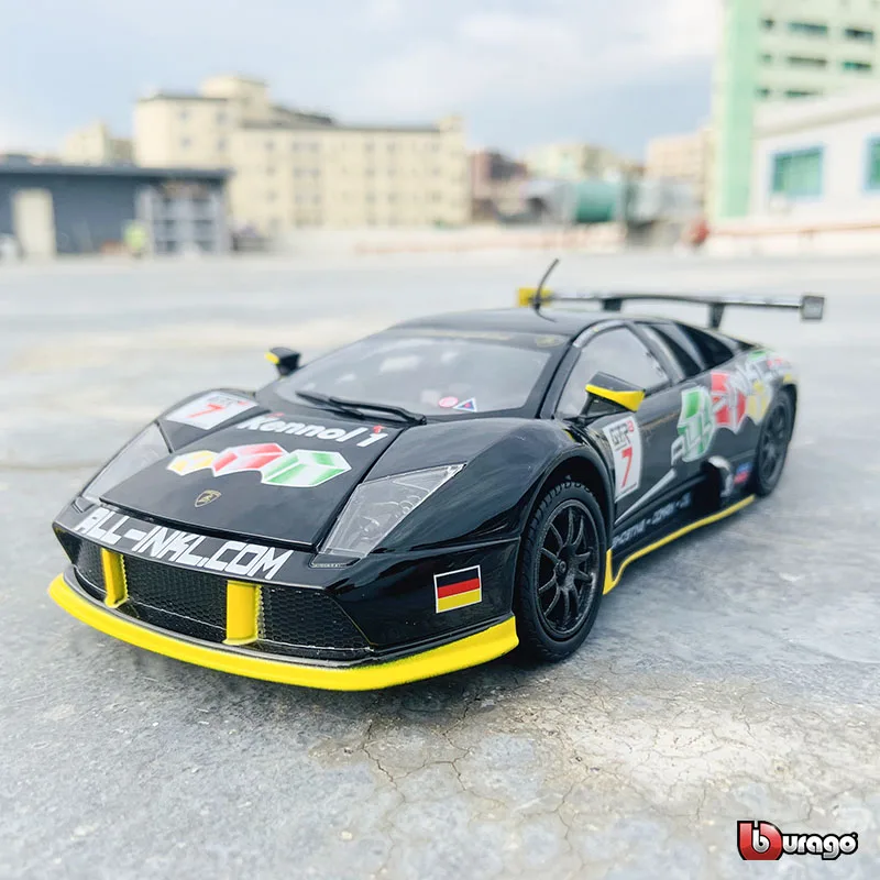 

Bburago 1:24 Lamborghini Bat FIA GT die casting alloy car model Art Deco Collection Toy tools gift factory authorization