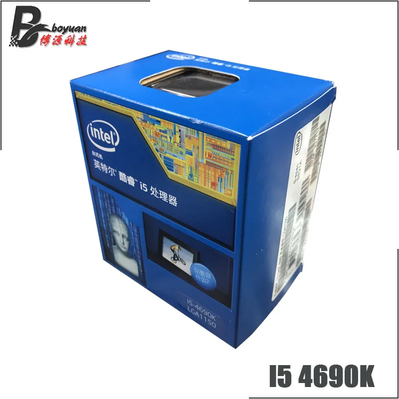 Intel Core i5 4690K 4690 K I5 3 5 ГГц четырехъядерный четырехпоточный процессор 88 Вт 6M LGA 1150