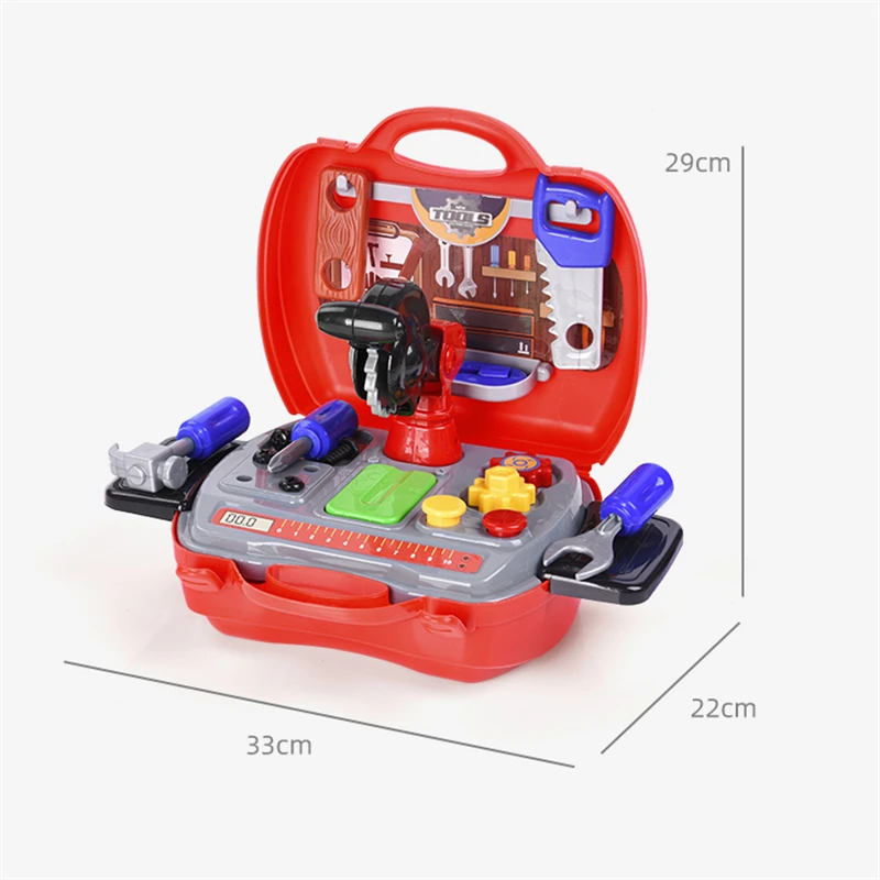

Pretend Play Toolbox Kit Educational Toys Simulation Repair Tool Toys Drill Game Learning Engineering Pretend Play Toys For Boys