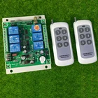 DC 12V 24V 36V 6 CH RF беспроводной переключатель системы дистанционного управления 6CH 10A релейный приемник + 6 кнопочный передатчик