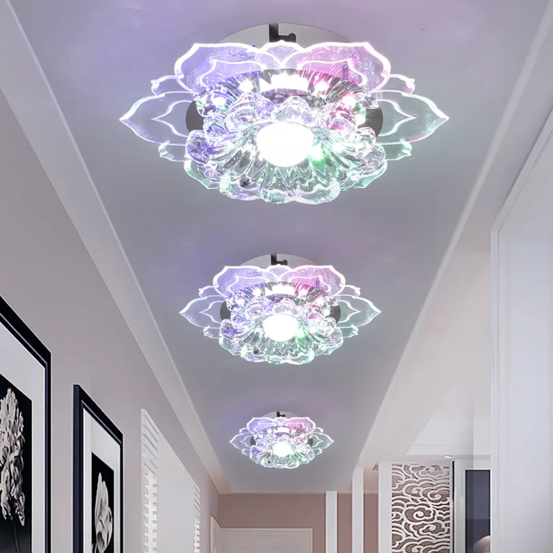 

Passage lamp ceiling lamp LED tube lamp embedded door entry simple modern crystal corridor lamp porch light