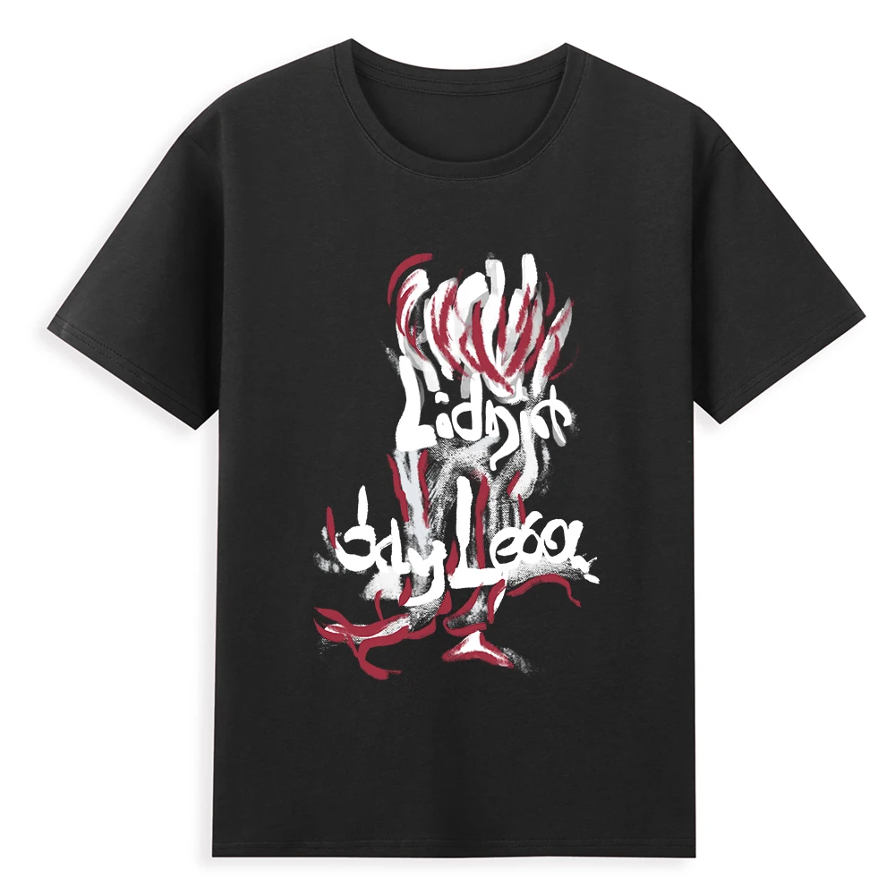 

Men T Shirt Fashion Trend Letter Cool Top Cotton Printed O-neck Short Sleeve 2021 Best-selling Men's Clothing