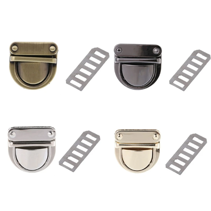 

Metal Clasp Turn Lock Twist Lock for DIY Handbag Bag Purse Hardware Closure