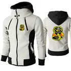 Куртка мужская с капюшоном, верхняя одежда, свитшот на молнии, худи в стиле Харадзюку, повседневные худи в стиле хип-хоп, спортивная одежда