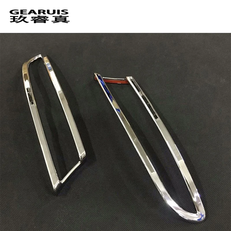 Автомобильный Стайлинг багажника внешняя хромированная лампа заднего