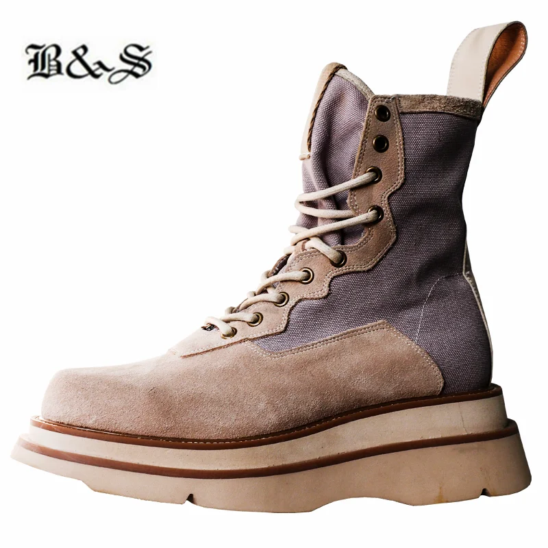 Черные и уличные кроссовки из натуральной кожи на толстой подошве увеличивающие