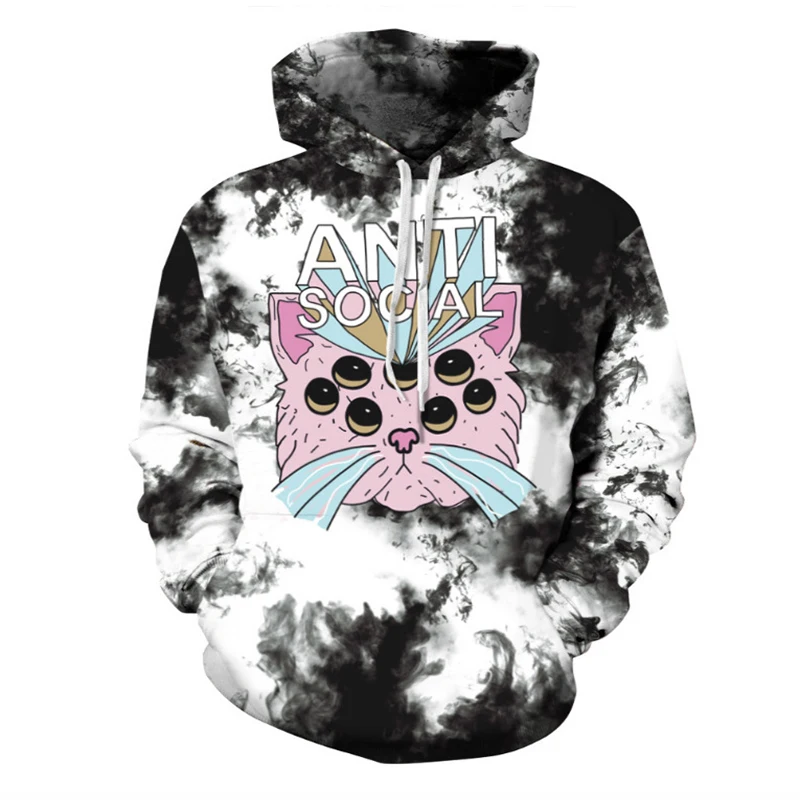 

Funny Alien 3D Printing Hoodies Men/Women Casual Hip Hop Style Pullover Autumn Winter New Hooded Sweatshirt Unisex Hoodie Tops