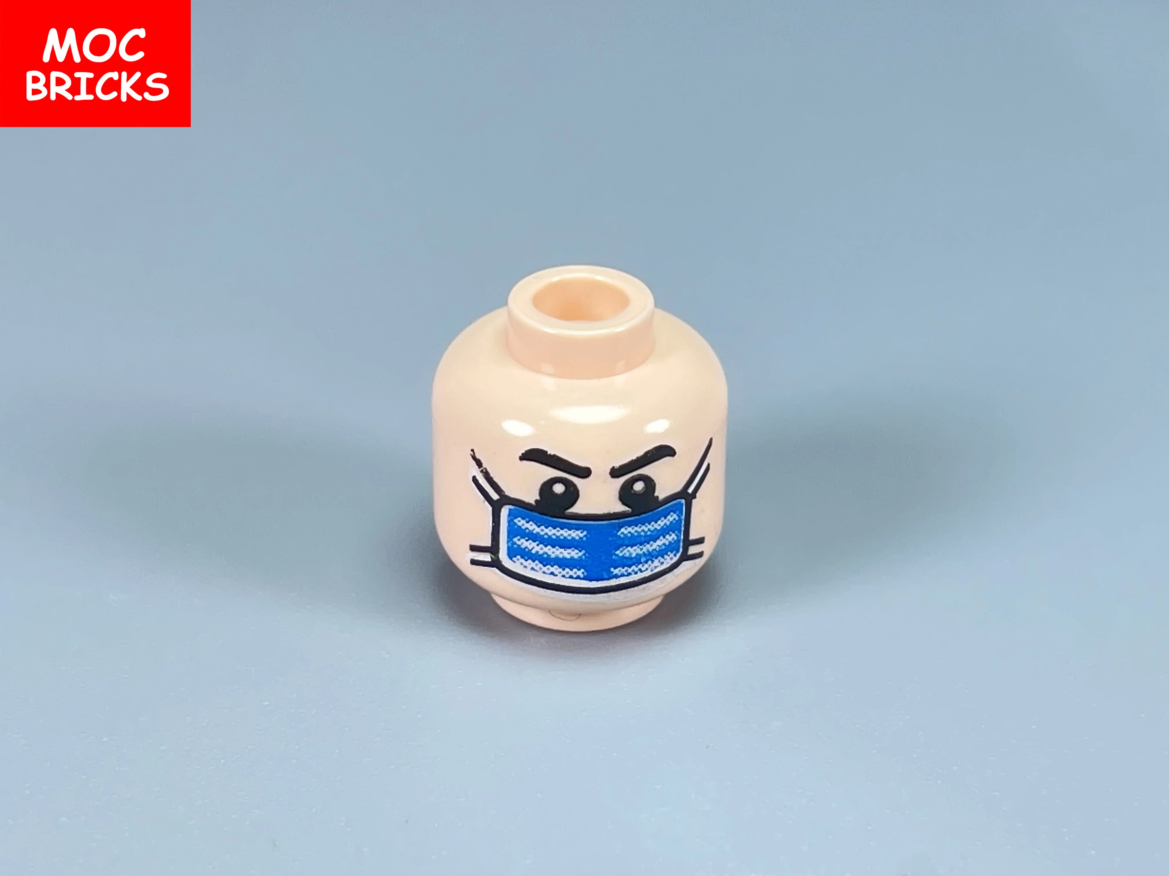 10 шт./лот MOC кирпичи новые мальчики и девочки лицо выражение фигурки голова DIY мини