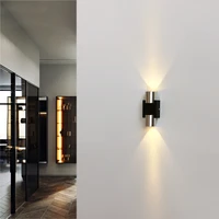 3w 6w led indoor aluminum wall lamp bedroom bedside living room corridor staircase wall washing home decoration lp 085