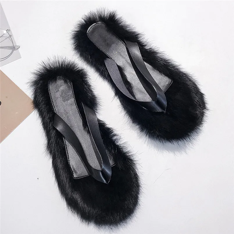 Роскошные Тапочки Модные Женские однотонные вьетнамки на плоской подошве