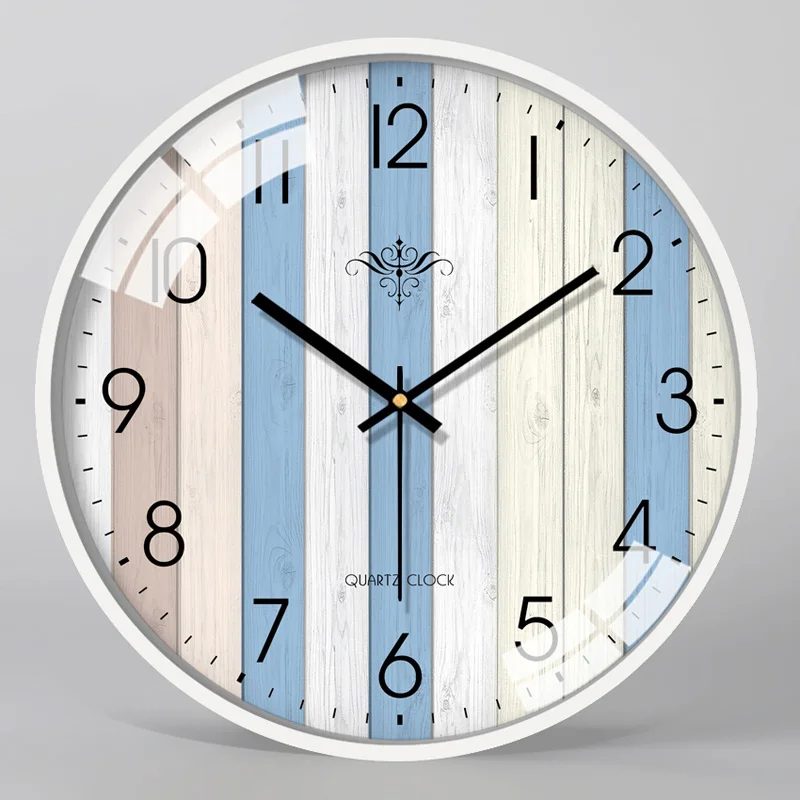 Креативные современные настенные часы кухонные металлические креативные