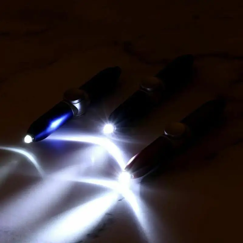 Ручка Спиннер для пальцев многофункциональная шариковая ручка со светодиодным