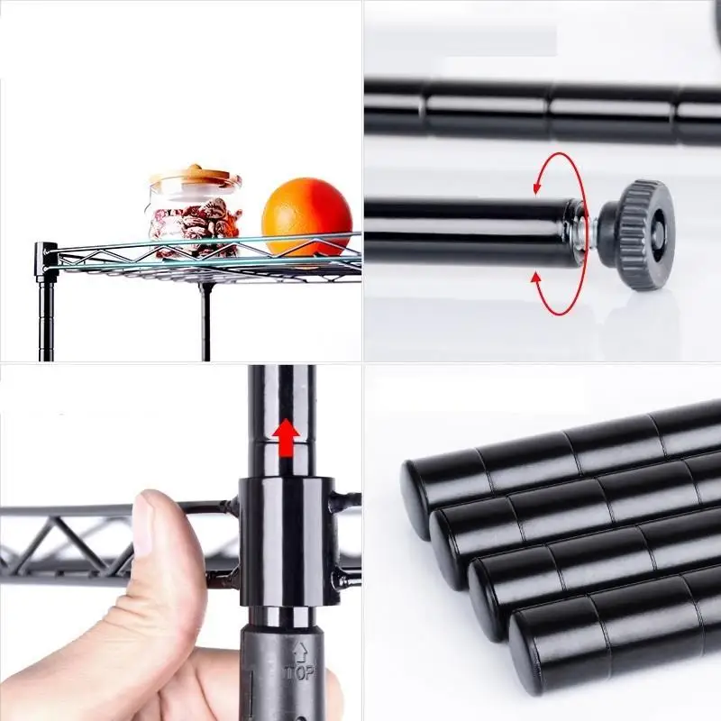 

De Pared Decorativos Etagere Repisa Shelves For Wall Metal Bathroom Organizer Prateleira Kitchen Storage Rangement Cuisine Shelf