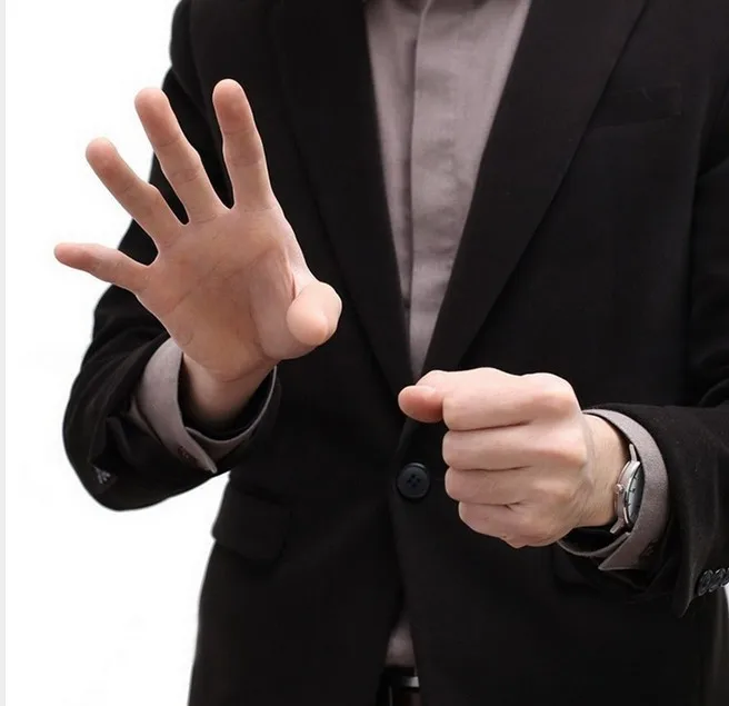 3 шт./компл. поддельный мягкий палец наконечник волшебный трюк крупным планом