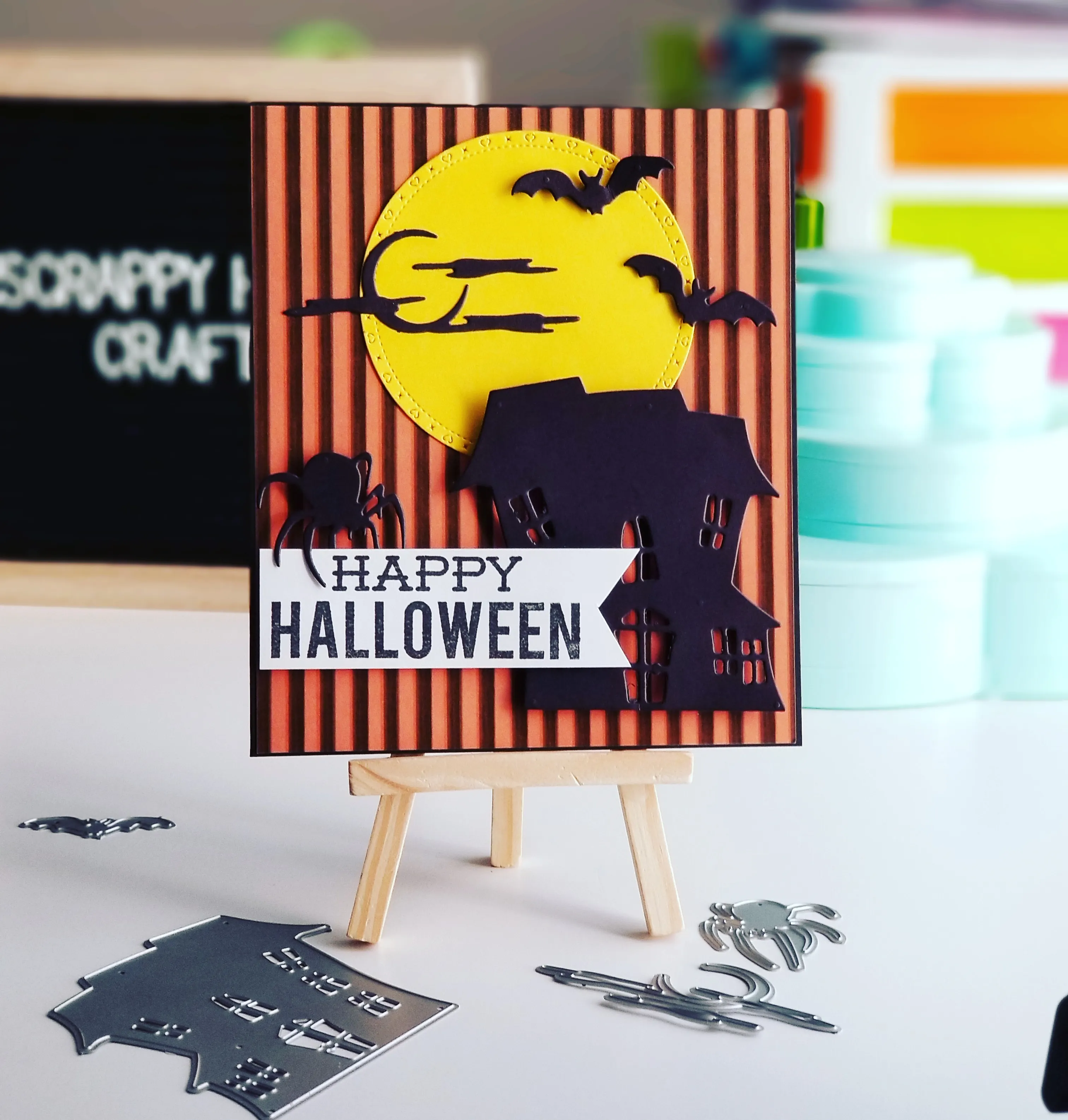 Аксессуары для Хэллоуина металлические штампы трафареты сделай сам скрапбукинг