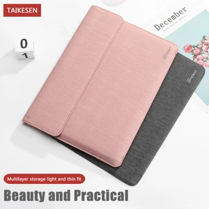 laptop sleeve bag huawei matebook cover for lenovo air macbookpro hp dell xiaomi computer bag case 11121313 3141515 6 inch free global shipping