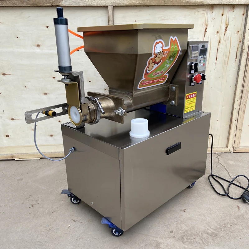 

Bun Divider Rounder/ Green Bean Cake Stuffing Dividing Machine/ Industrial Bakery Dough Cutting Machine