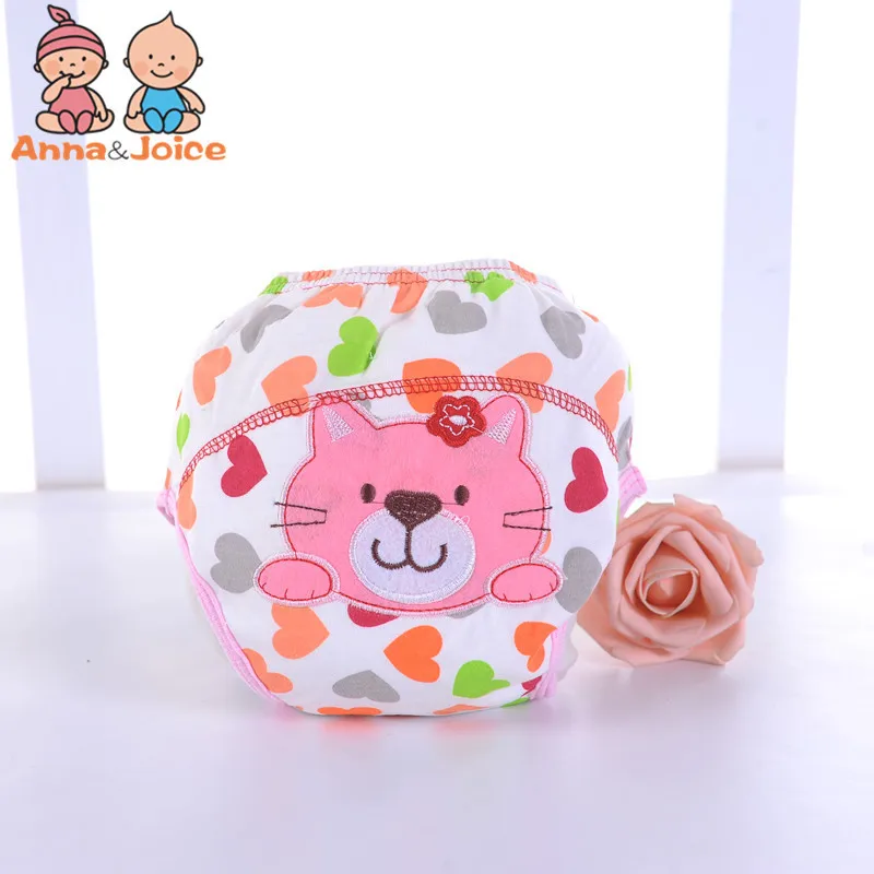 Хлопковый костюм из 2 предметов Детские Многоразовые моющиеся подгузники