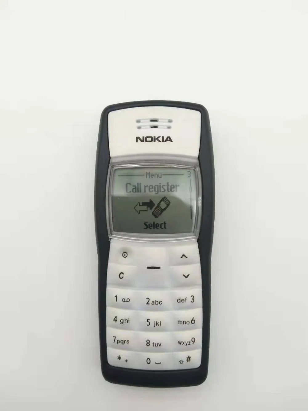 Черный Самый дешевый мобильный телефон Nokia 1100 разблокированный GSM900/1800 MHz мобильный телефон с несколькими языками 1 год гарантии отремонтированный - Цвет: Черный
