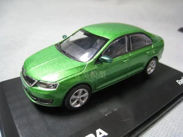 ABREX 1/43 масштаб SKODA RAPLD литой металлический автомобиль модель игрушки для коллекции, подарок, дети