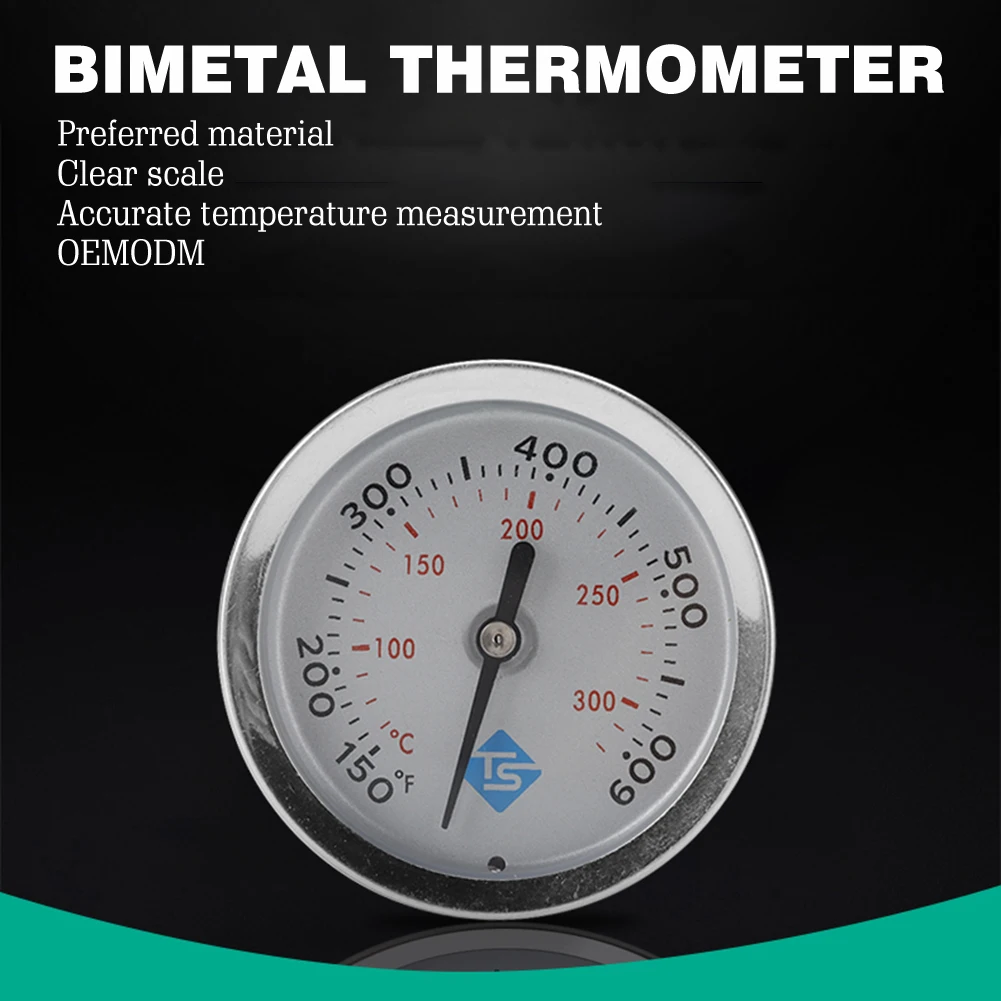 

Термометр для духовки, измерительный прибор из нержавеющей стали для духовки, барбекю, кухни
